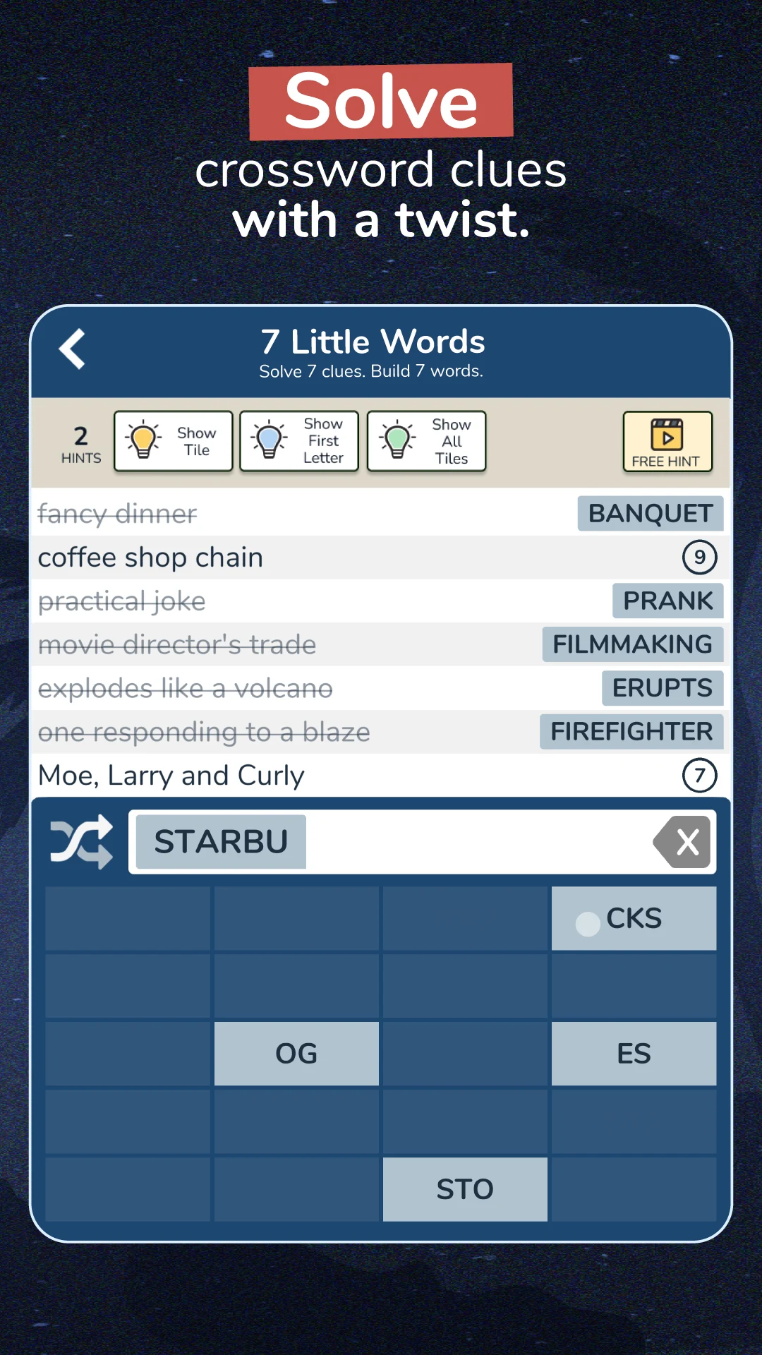 7 Little Words and More screenshot